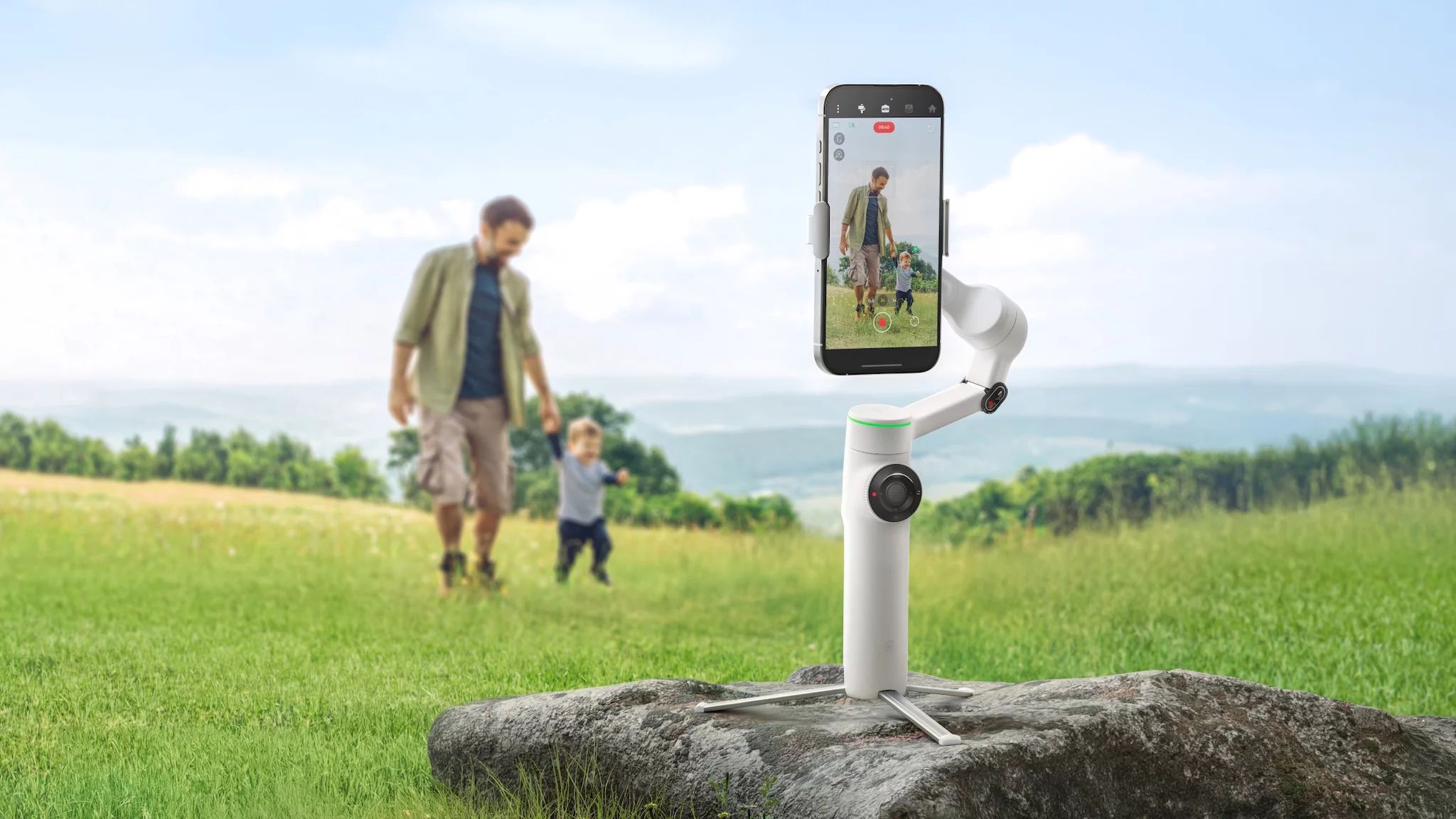 Insta360 Flow 2 Pro Standard Bundle Hellgrau