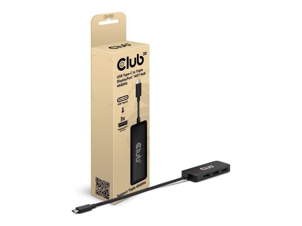 Club 3D CSV-1553 - Dockingstation - USB-C / Thunderbolt 4