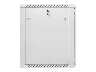 Lanberg Schrank Netzwerkschrank - geeignet für Wandmontage - Grau, RAL 7035 - 15U - 48.3 cm (19")