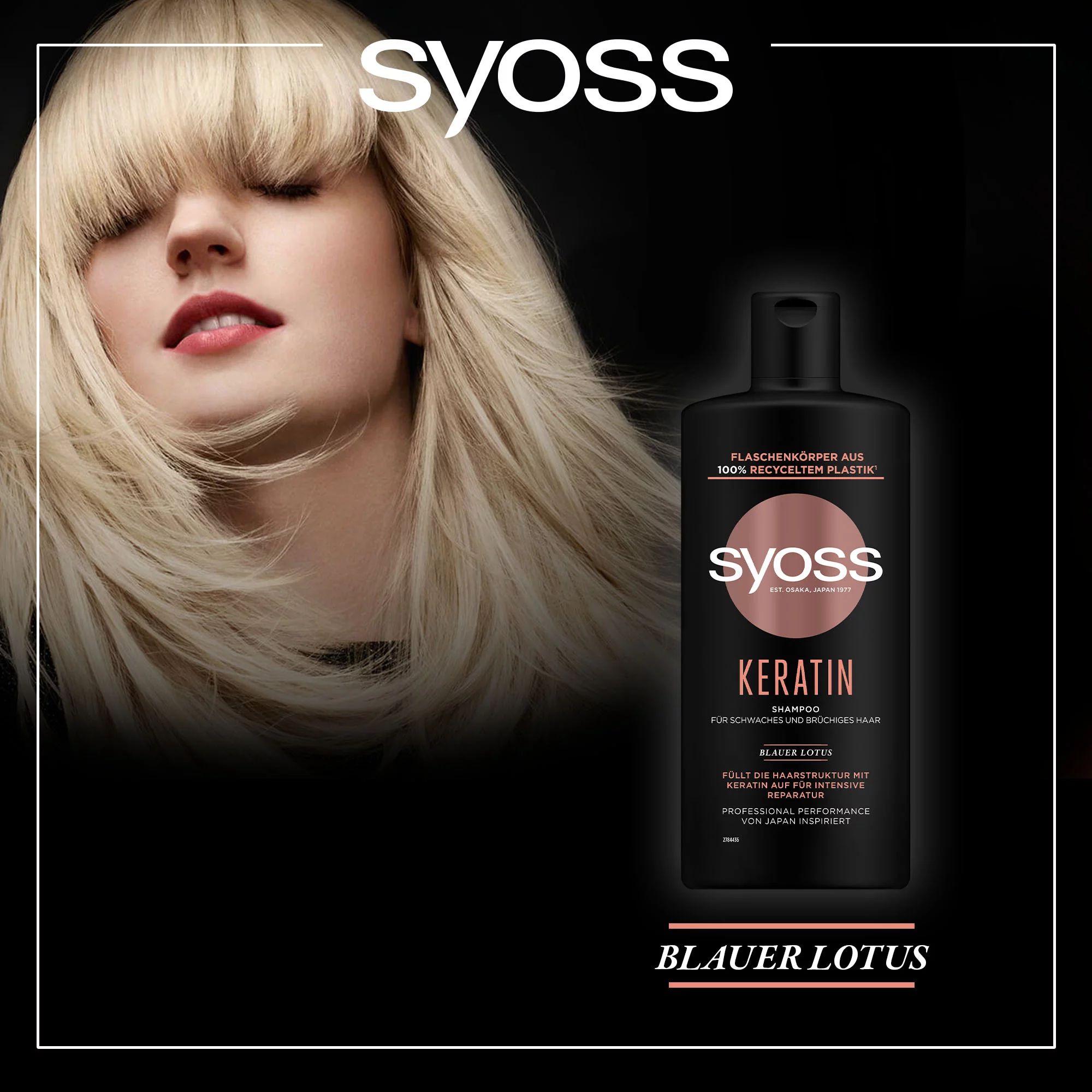Syoss Shampoo Keratin, 440ml 