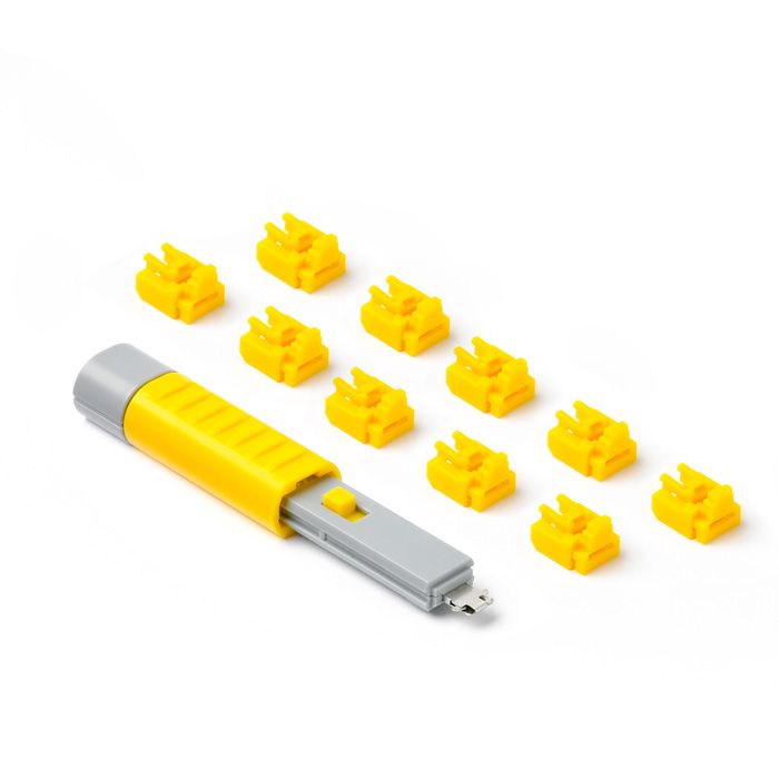 Smart Keeper Basic"RJ45 Port" Blocker gelb 10 Stk.+Key