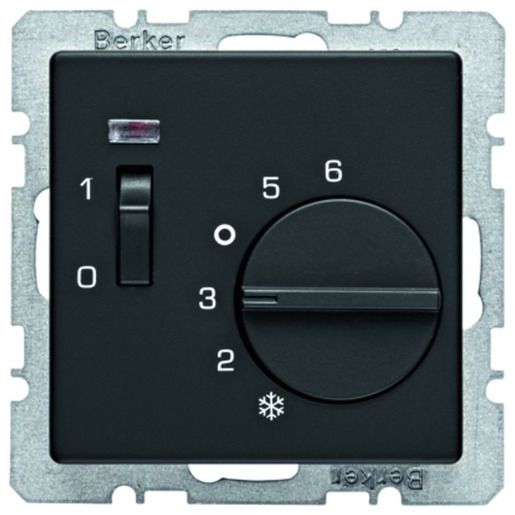 Berker RTR M.ZST 230V SCHWARZ MATT / BERKER 20306085 Q.X 20306085