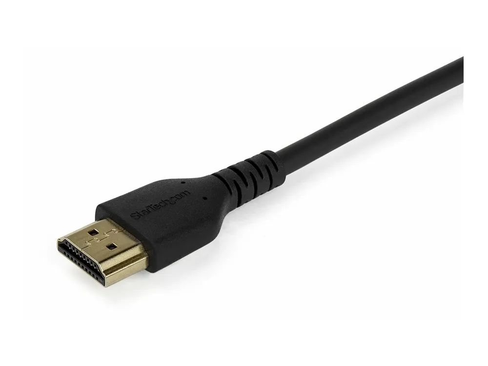 StarTech.com 1,5m Premium HDMI Kabel mit Ethernet, High Speed 4K Kabel - Premium Highspeed - HDMI-Kabel mit Ethernet - HDMI männlich zu HDMI männlich - 1.5 m - abgeschirmt - Schwarz - passiv, unterstützt 4K 60 Hz (4096 x 2160)