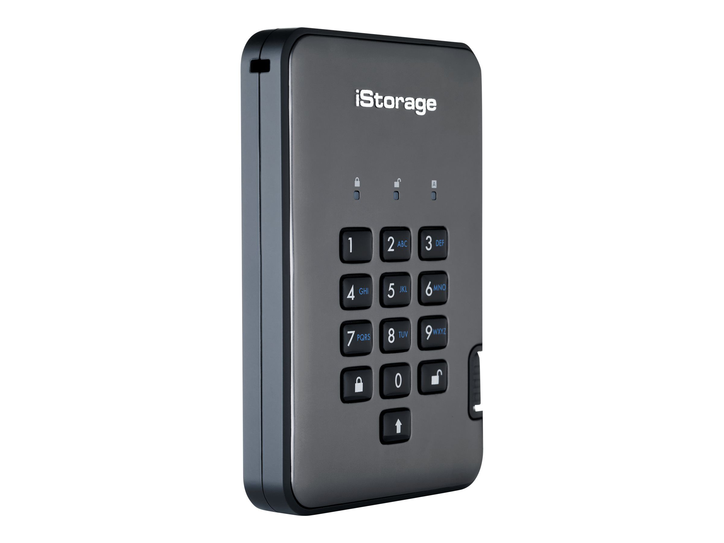iStorage diskAshur PRO² - Festplatte - verschlüsselt - 4 TB - extern (tragbar)