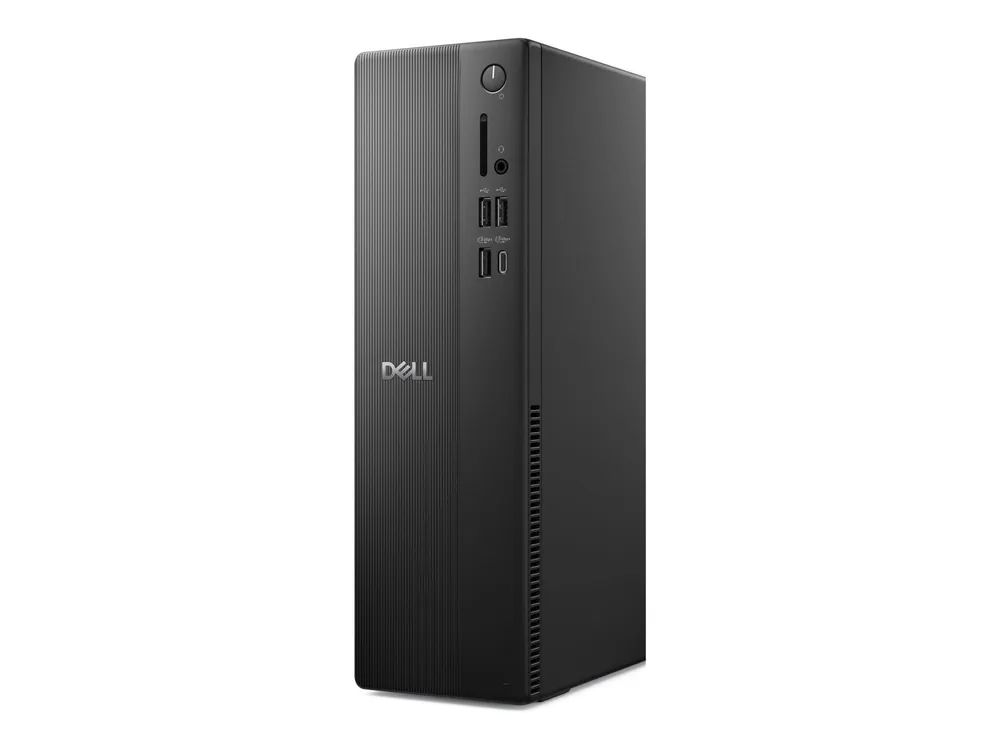 Dell Pro Slim Essential QVS1260 - Schlanker Desktop - Core Ultra 5 225 / 3.3 GHz - RAM 16 GB - SSD 512 GB - NVMe, QLC, Class 25 - Intel Graphics - Wi-Fi 6, Bluetooth, 1GbE - WLAN: 802.11a/b/g/n/ac/ax, Bluetooth - Win 11 Pro - Monitor: keiner - Schwar