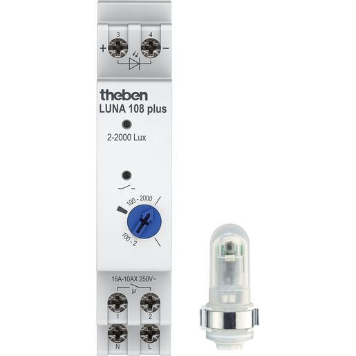 Theben DÄMMERUNGSSCH. + LICHTSENSOR / THEBEN LU 108 PLUS AL T1080910