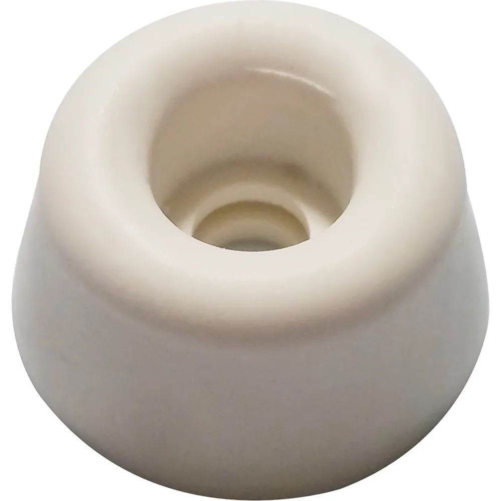 Otto Haas KG Gummi -u.Kunststoff-Fabrik Gummipuffer ø 20 mm, Höhe 10 mm, Gummi cremeweiß
