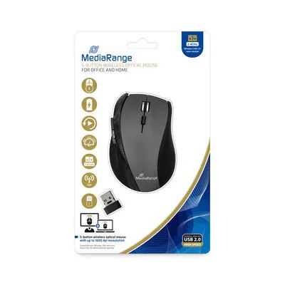 Media Range MediaRange Wireless Optical 5-button Mouse