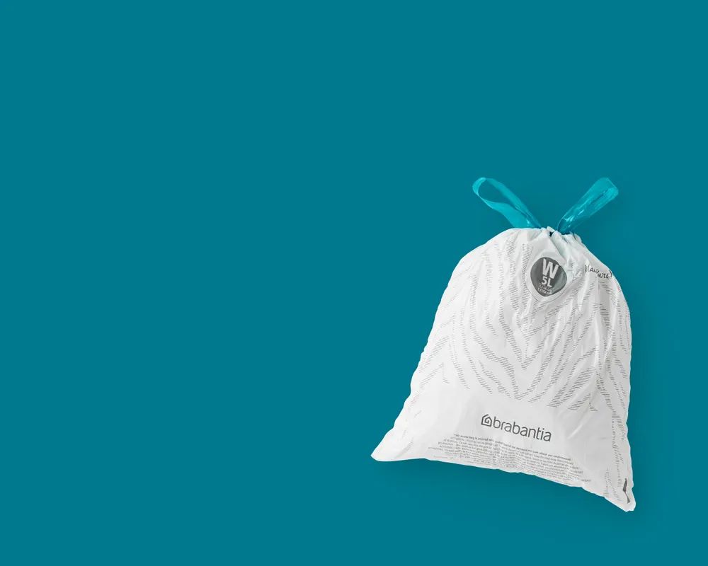 Brabantia PerfectFit Müllbeutel W, 5L, 20/Rolle - White