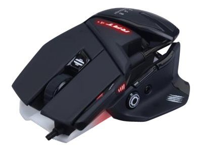Mad Catz R.A.T.4+ - Maus - optisch - 9 Tasten