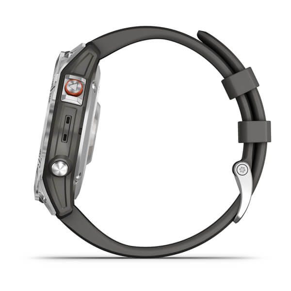 Garmin Epix, 22 mm, Schiefergrau/Silber