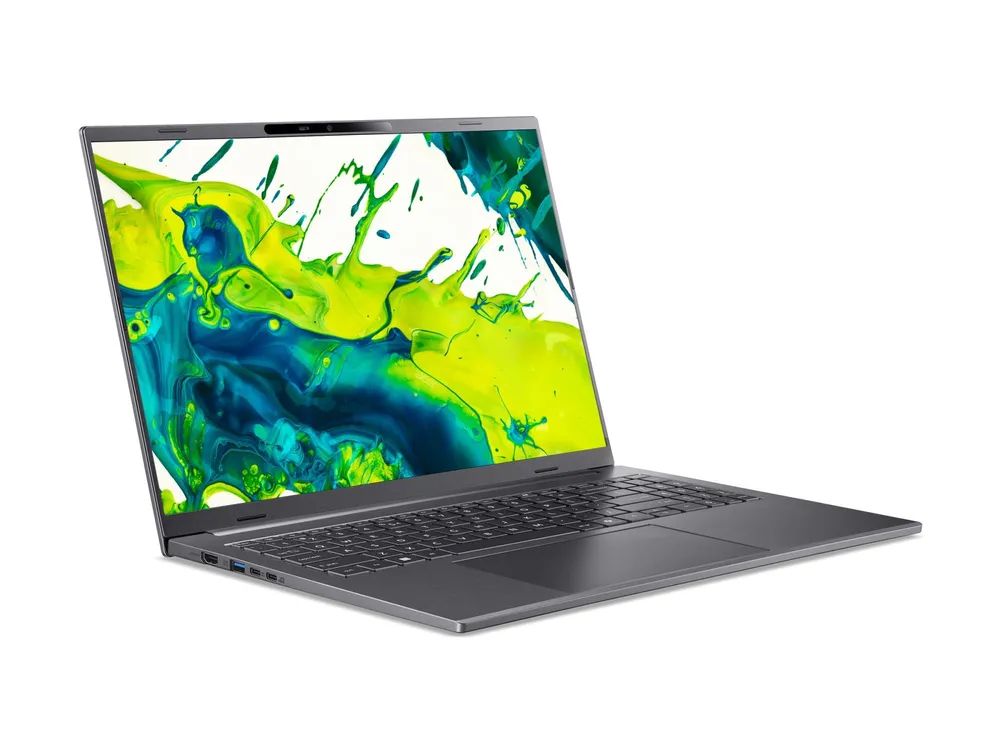 Acer Aspire 16 AI A16-61M - 180°-Scharnierdesign - AMD Ryzen AI 7 350 / 2 GHz - Win 11 Home - Radeon 860M - 16 GB RAM - 1.024 TB SSD NVMe, QLC - 40.6 cm (16")