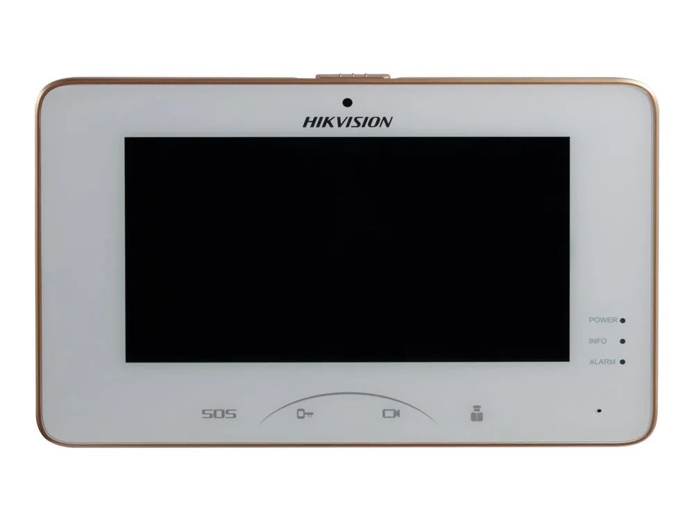 Hikvision DS-KH8301-WT Video Intercom Indoor Station - Videogegensprechanlage - verkabelt (LAN 10/100)