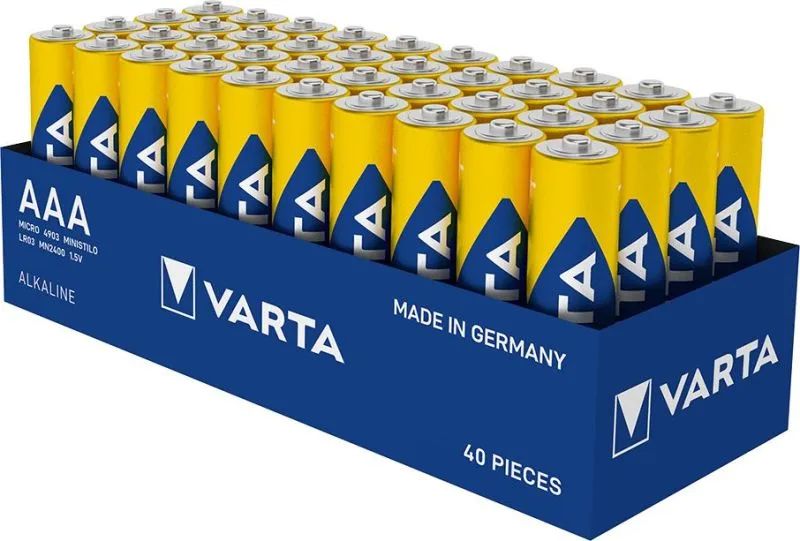 VARTA LONGLIFE Power AAA Tray 40