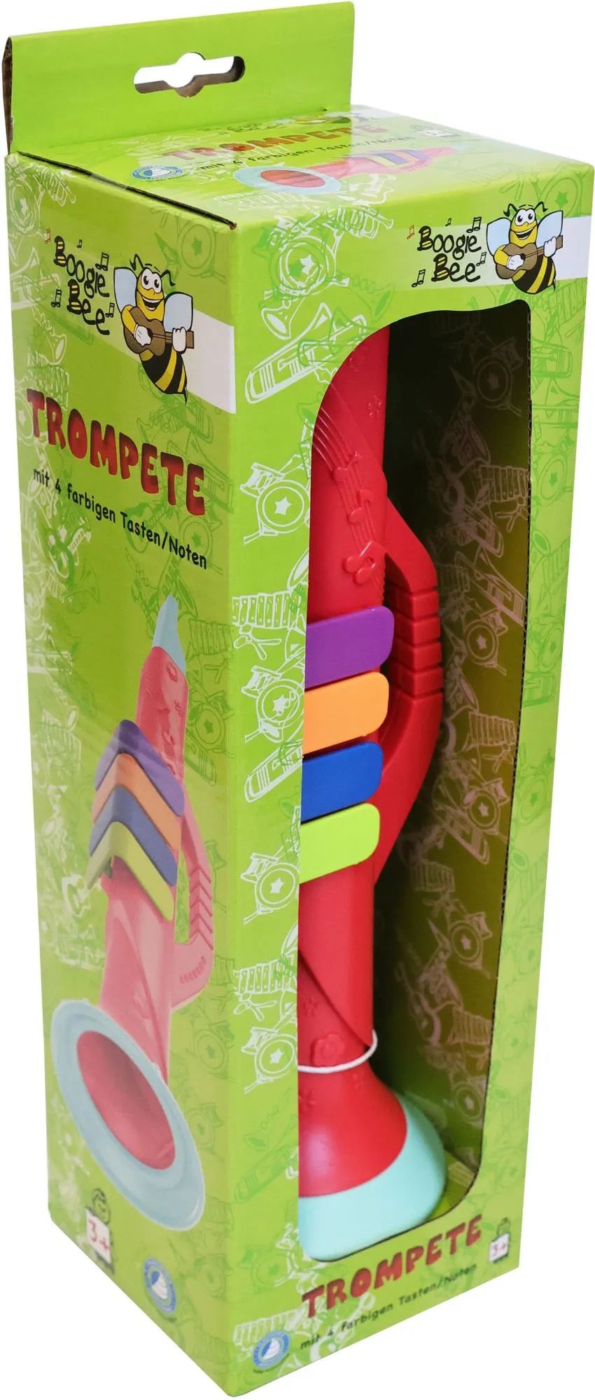 VEDES Großhandel GmbH - Ware BGB Trompete, rot, 27cm