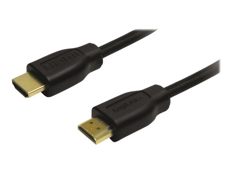LogiLink HDMI-Kabel mit Ethernet - HDMI männlich zu HDMI männlich