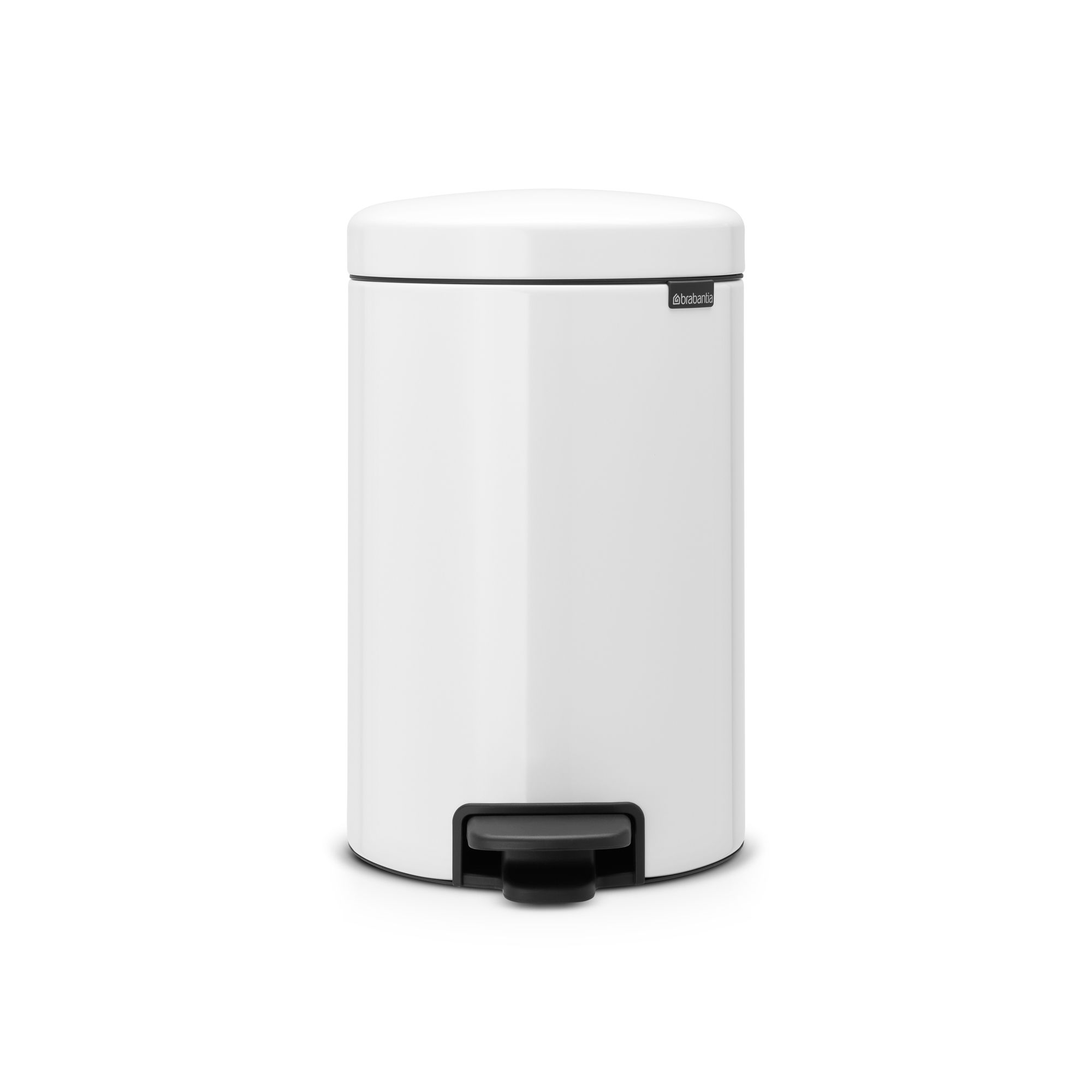 Brabantia NewIcon Treteimer, 12l, White