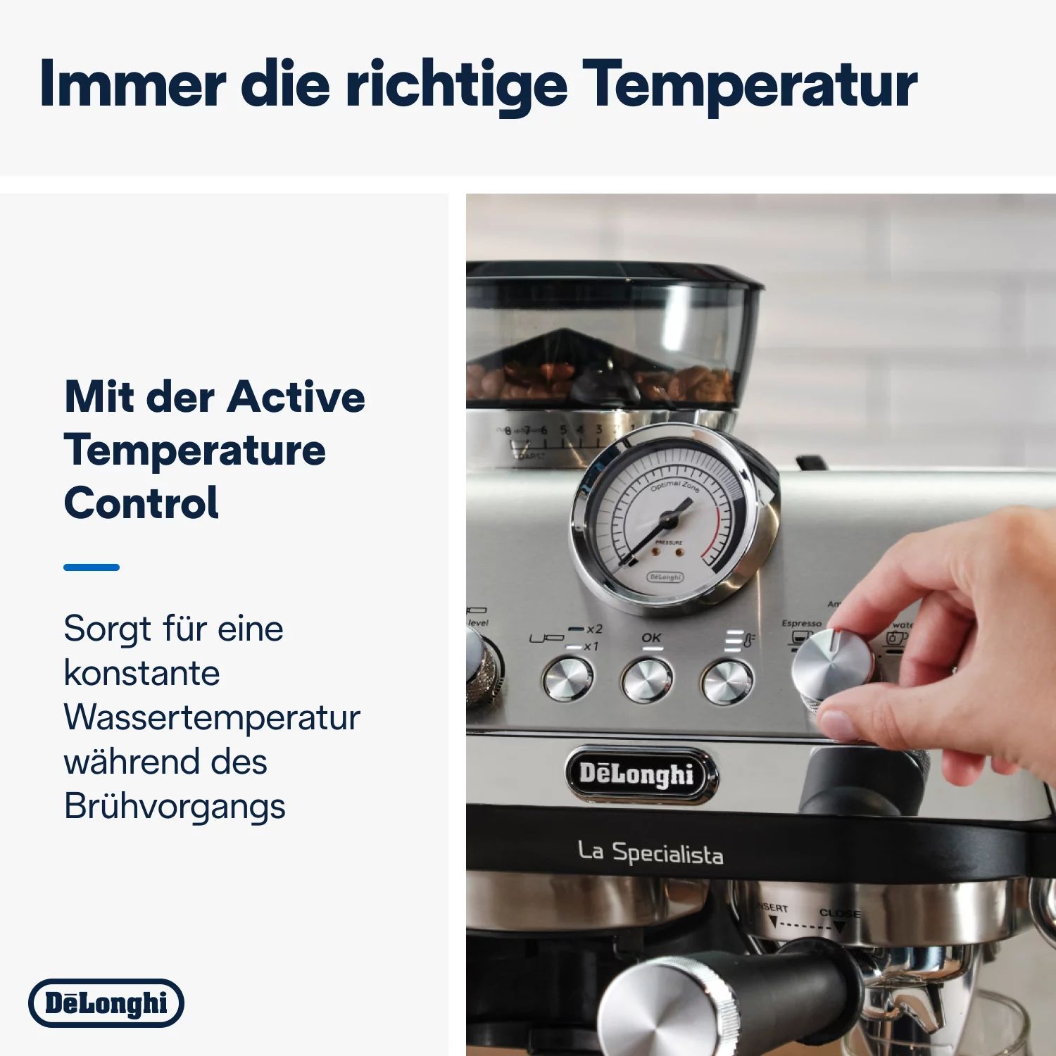De'Longhi Siebträger La Specialista Arte EC9155.MB