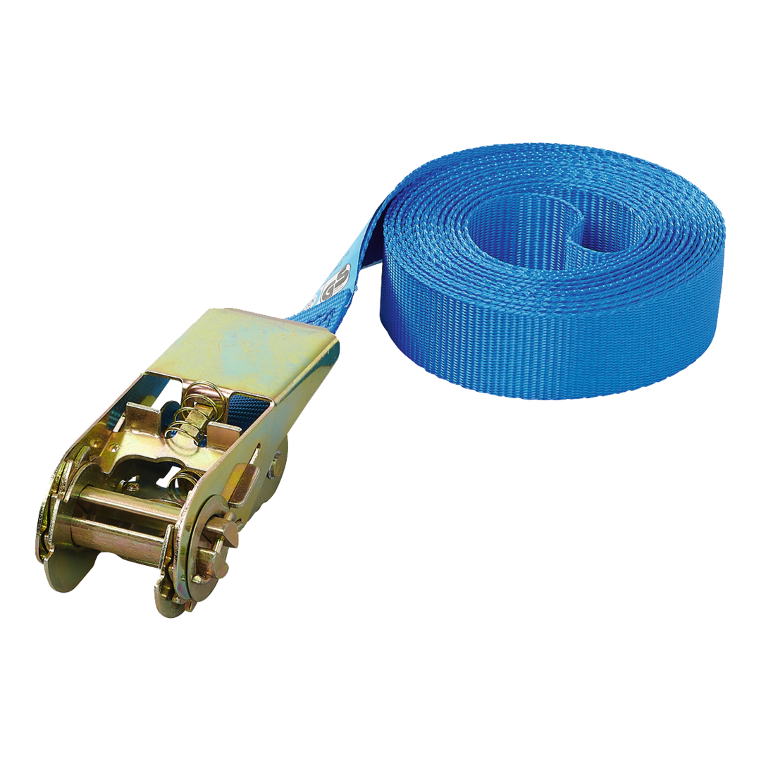 PAT Verzurrgurt mit Ratsche blau 5 m