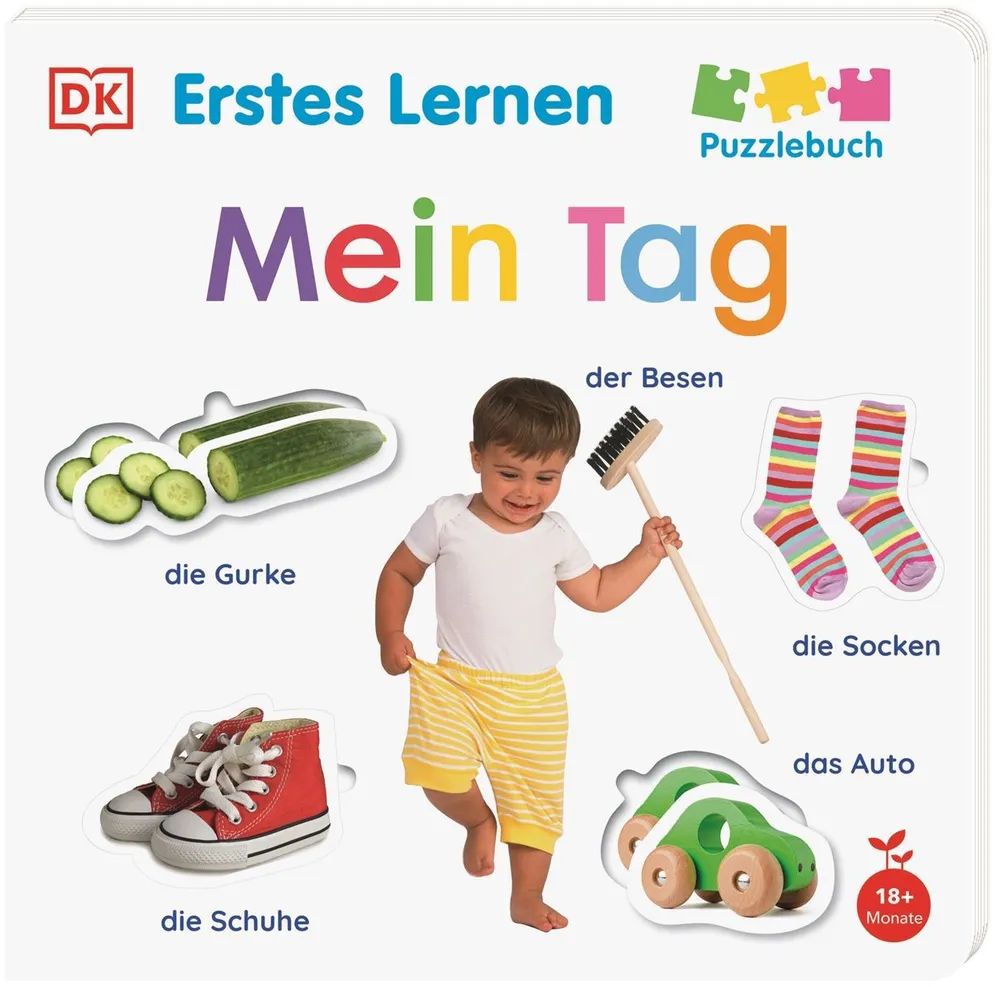 Dorling Kindersley Verlag GmbH Erstes Lernen Puzzlebuch. Mein Tag