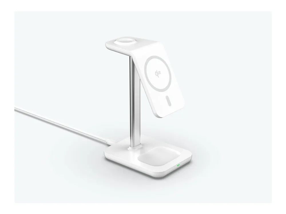 eSTUFF Kabelloses Ladegerät - 3-in-1, Qi2