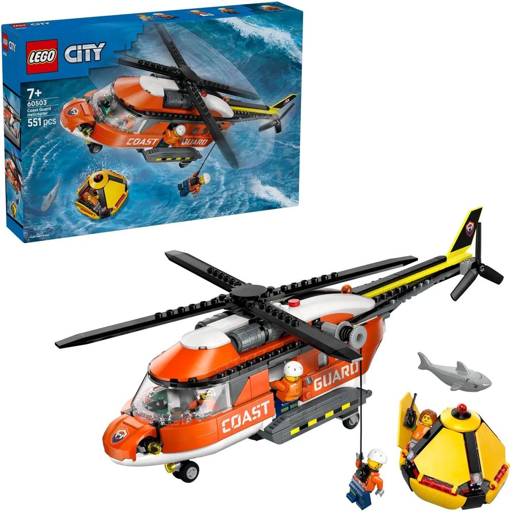 LEGO 60503 City Hubschrauber der Küstenwache