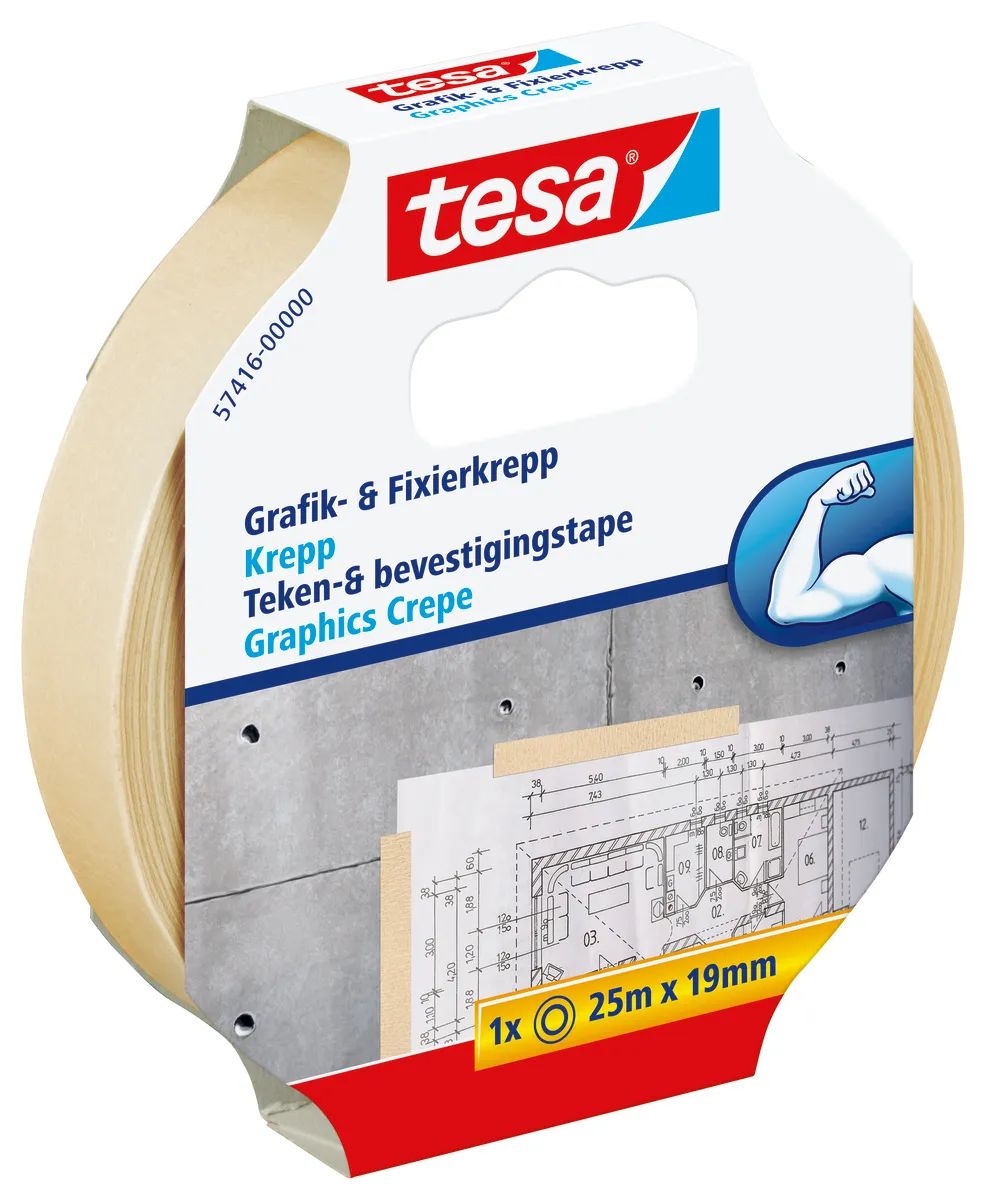 Tesa Büro-Klebeband - 19 mm x 25 m
