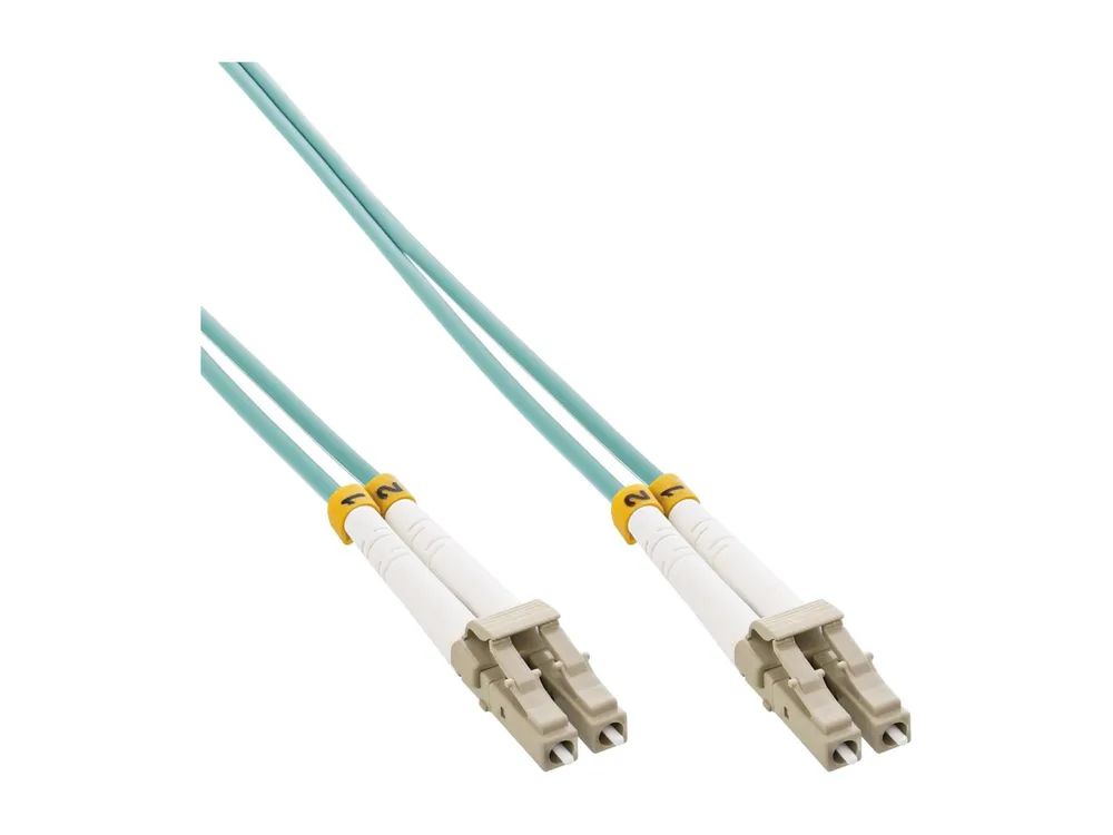 InLine LWL Duplex Kabel - LC/LC - 50/125µm - OM3 - 50m