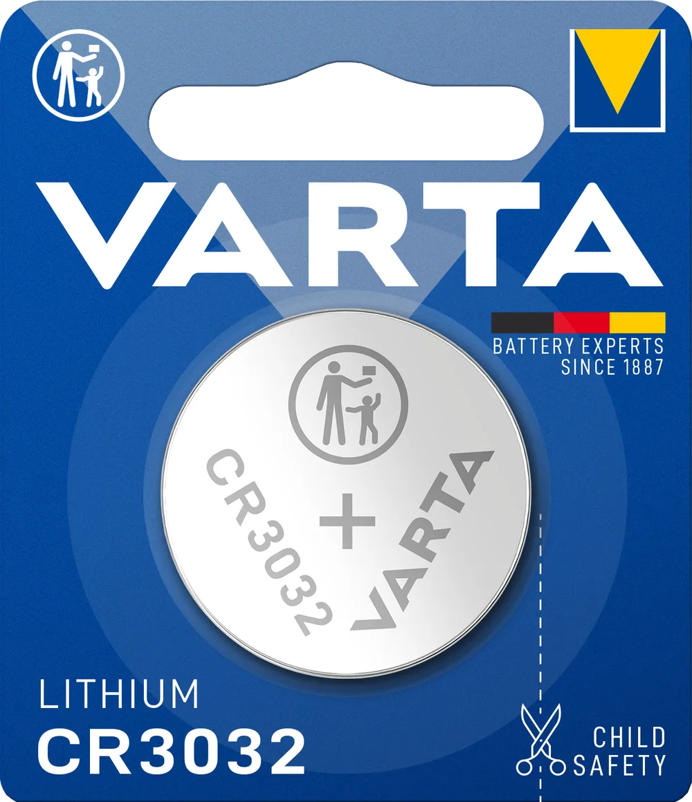 VARTA LITHIUM Coin CR3032 Blister 1