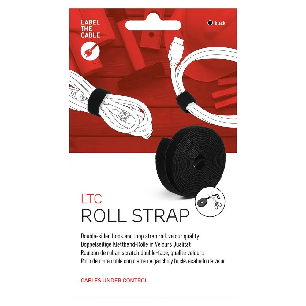 Label-the-cable LTC PRO ROLL STRAP - Klettverschlussstreifen