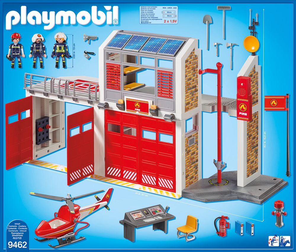 Playmobil Grosse Feuerwache
