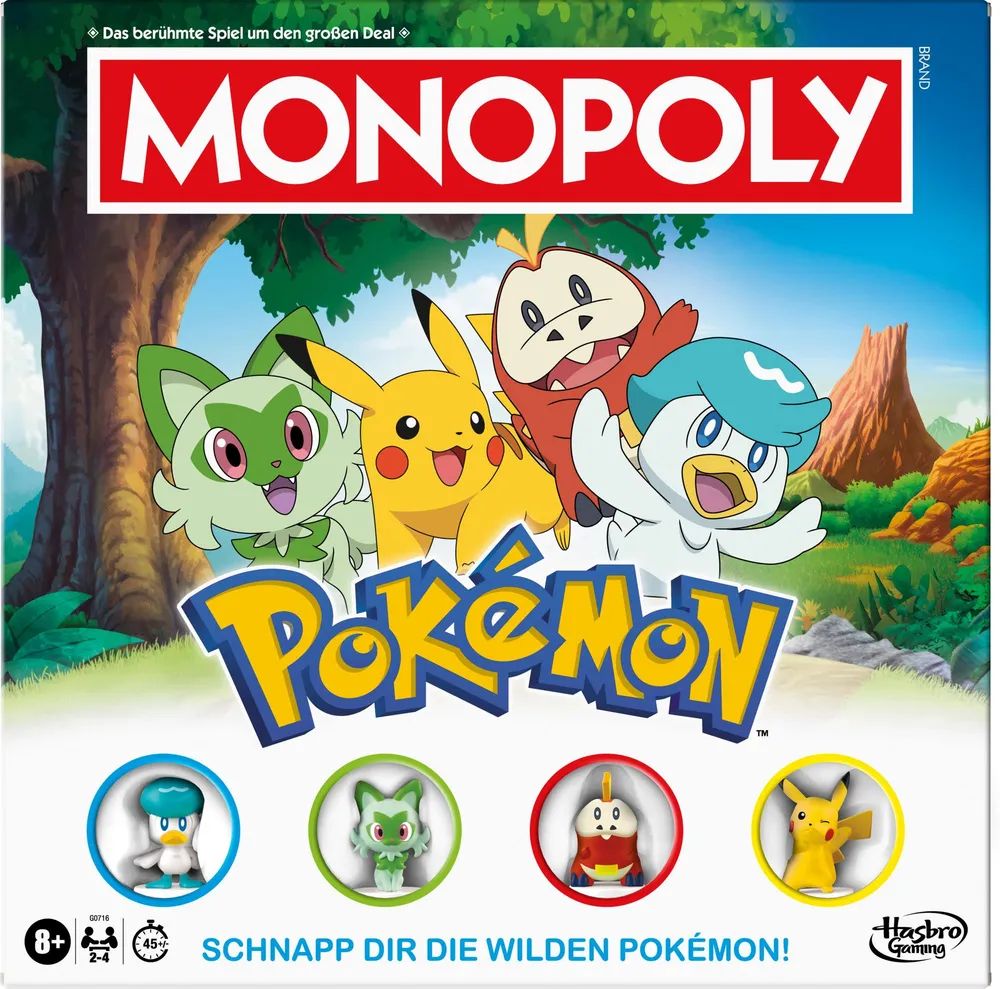 Hasbro European Trading B.V. Monopoly Pokémon Edition