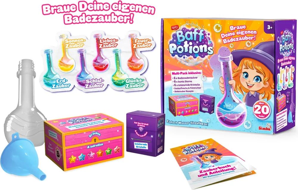 Simba Toys GmbH & Co.KG Baff Potions Badezauberset