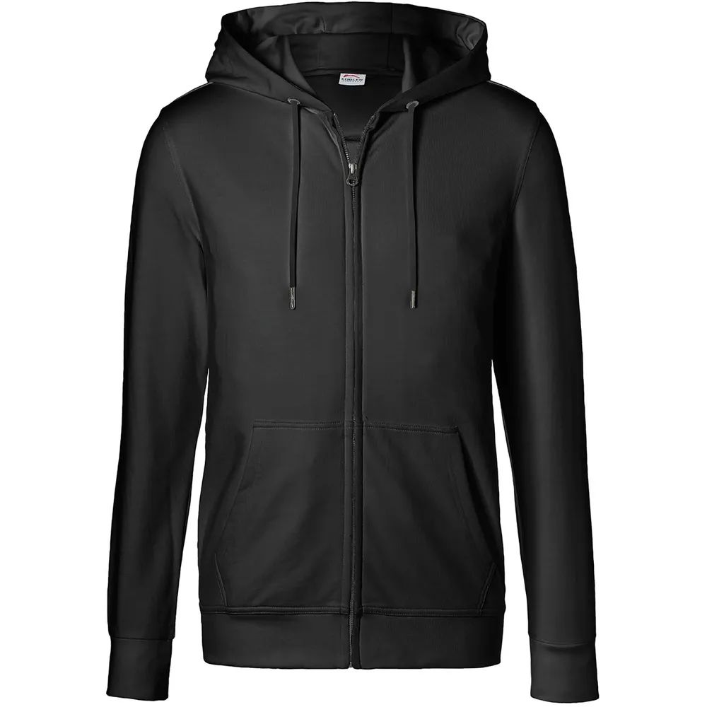KÜBLER Kapuzen Sweatjacke Form 5022 schwarz XXL