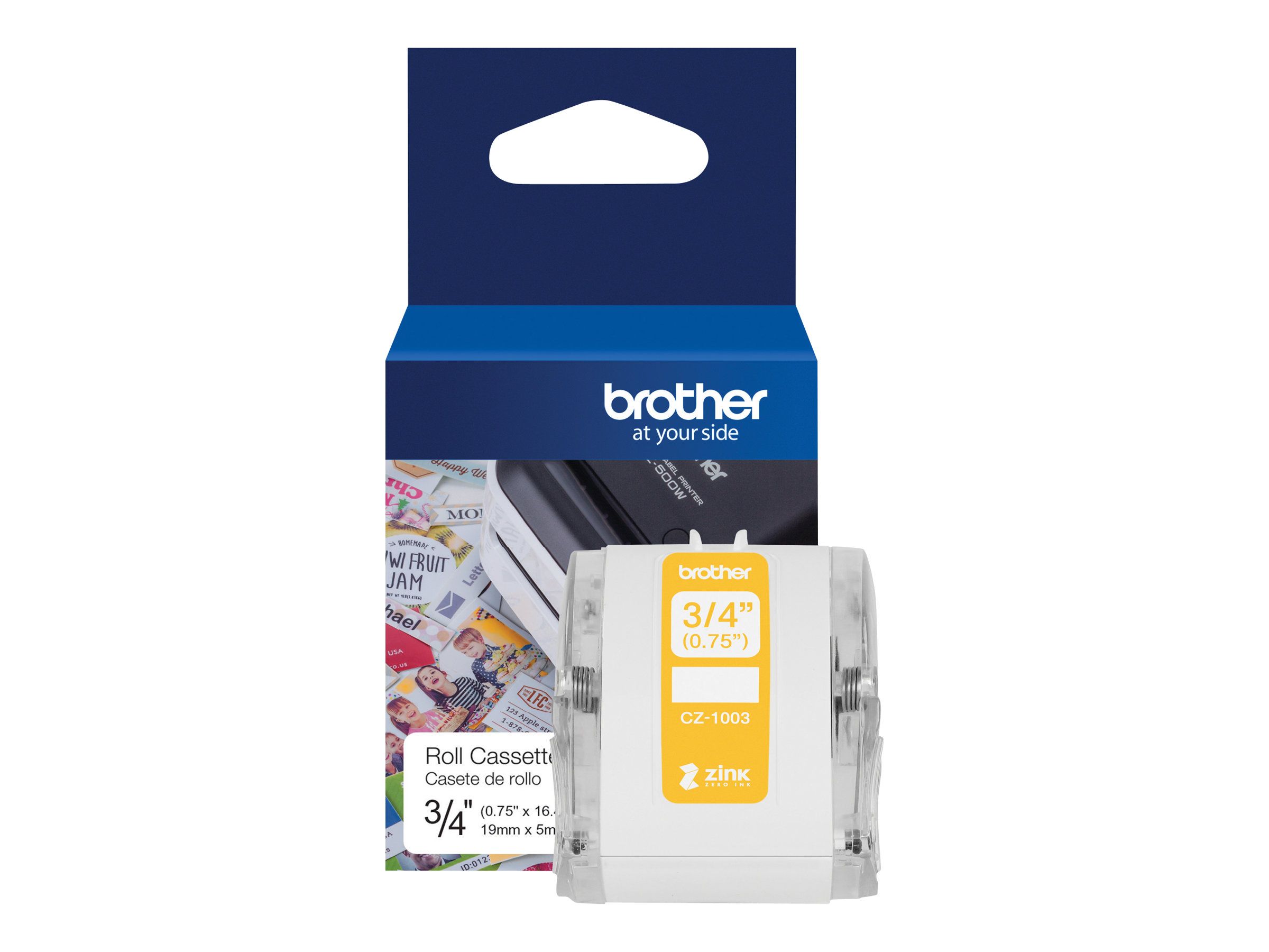 Brother CZ-1003 - Rolle (1,9 cm x 5 m) 1 Rolle(n) Endlosetiketten