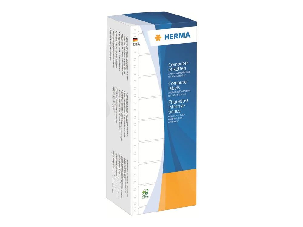 HERMA Computer labels - Papier - matt - permanent selbstklebend