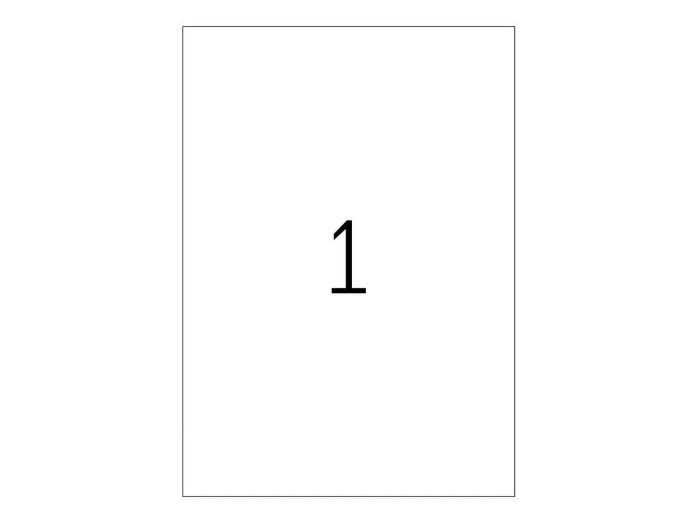 HERMA Special - Papier - matt - permanent selbstklebend - Blau - A4 (210 x 297 mm)