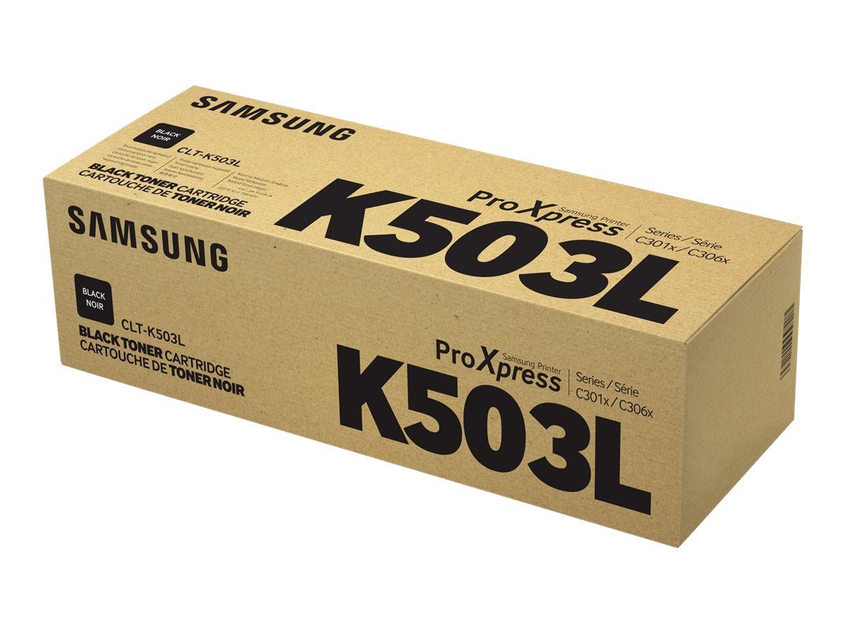 Samsung CLT-K503L - Hohe Ergiebigkeit - Schwarz - Original - Tonerpatrone (SU147A)