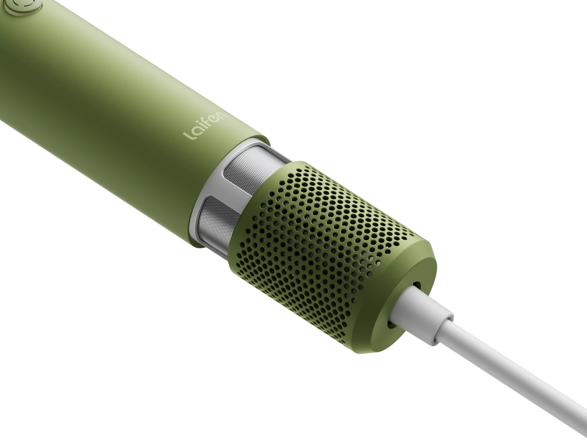 Laifen Air Pro High-Speed Hair Dryer inkl. Aufsätze und Etui - Green