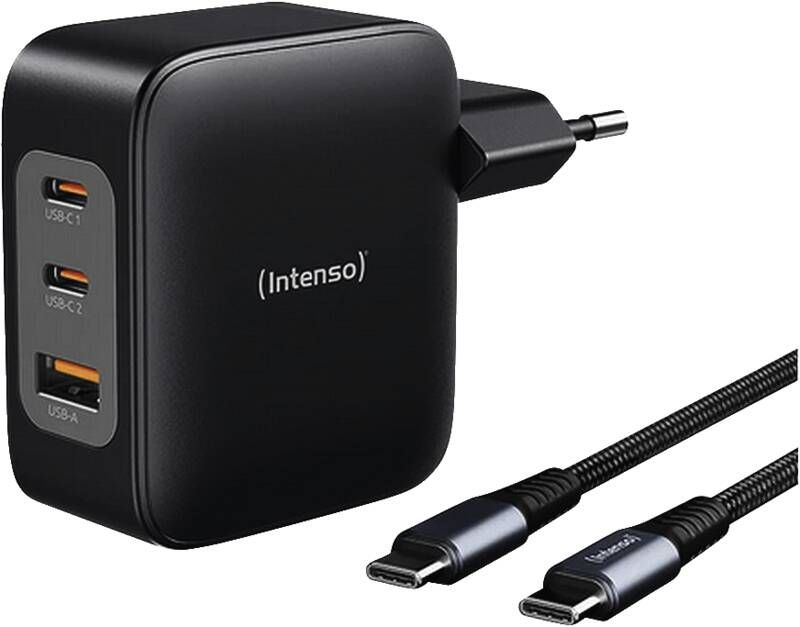Intenso Power Adapter 100W W100ACC GaN + C520C