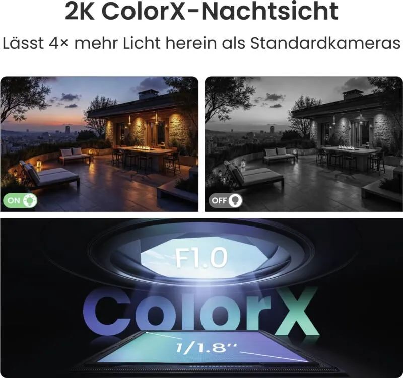 Reolink Altas B630 2K Wifi Kamera + Solarpanel