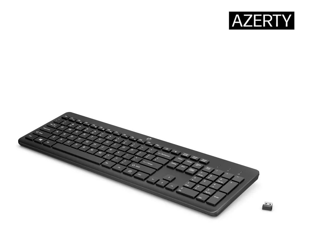 HP 230 - Tastatur - kabellos - 2.4 GHz - QWERTY