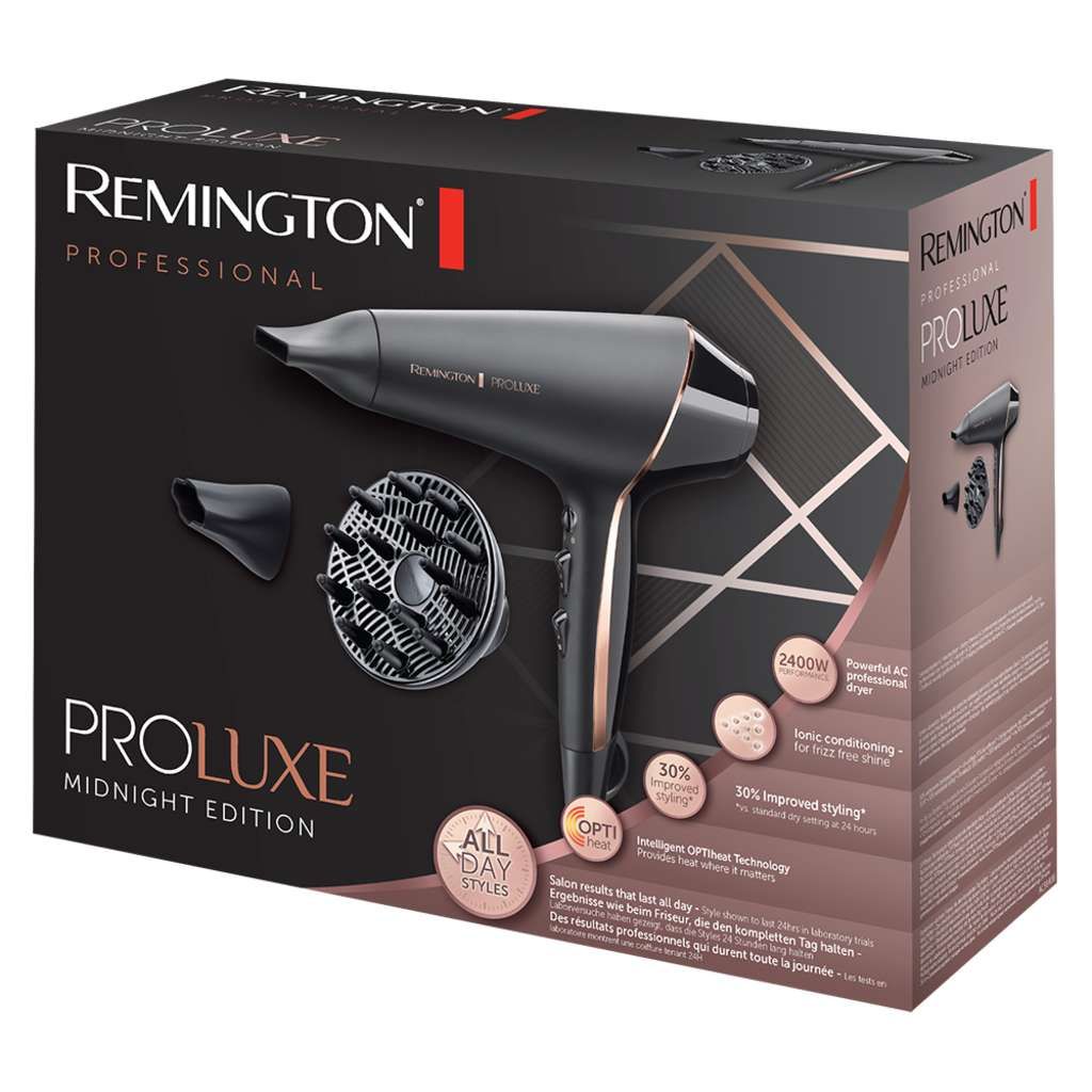 Remington HAARTROCKNER PROLUXE 2400W / REMING AC9140B SW 45675560100
