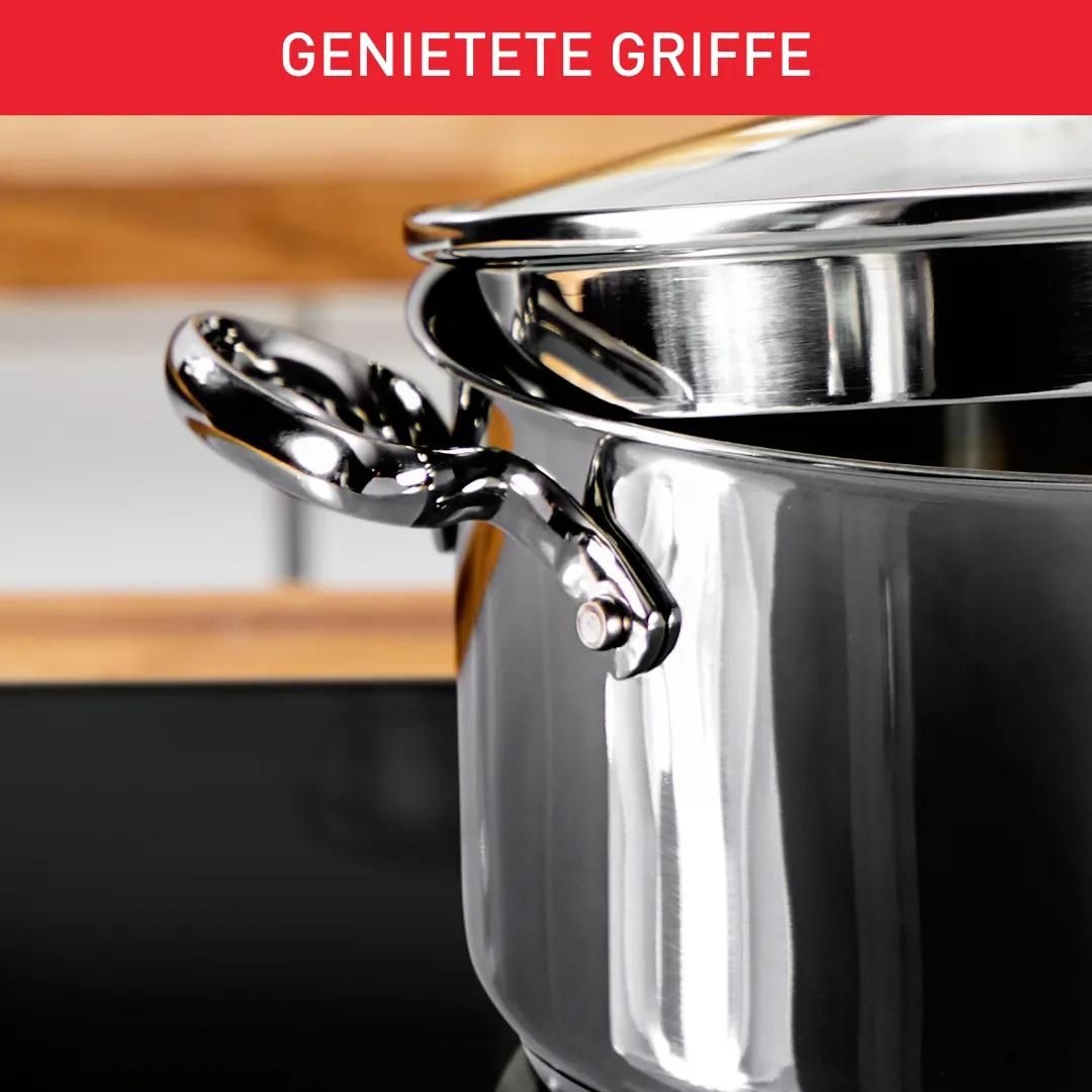 Tefal Duetto+ 7-teiliges Topfset G719S7