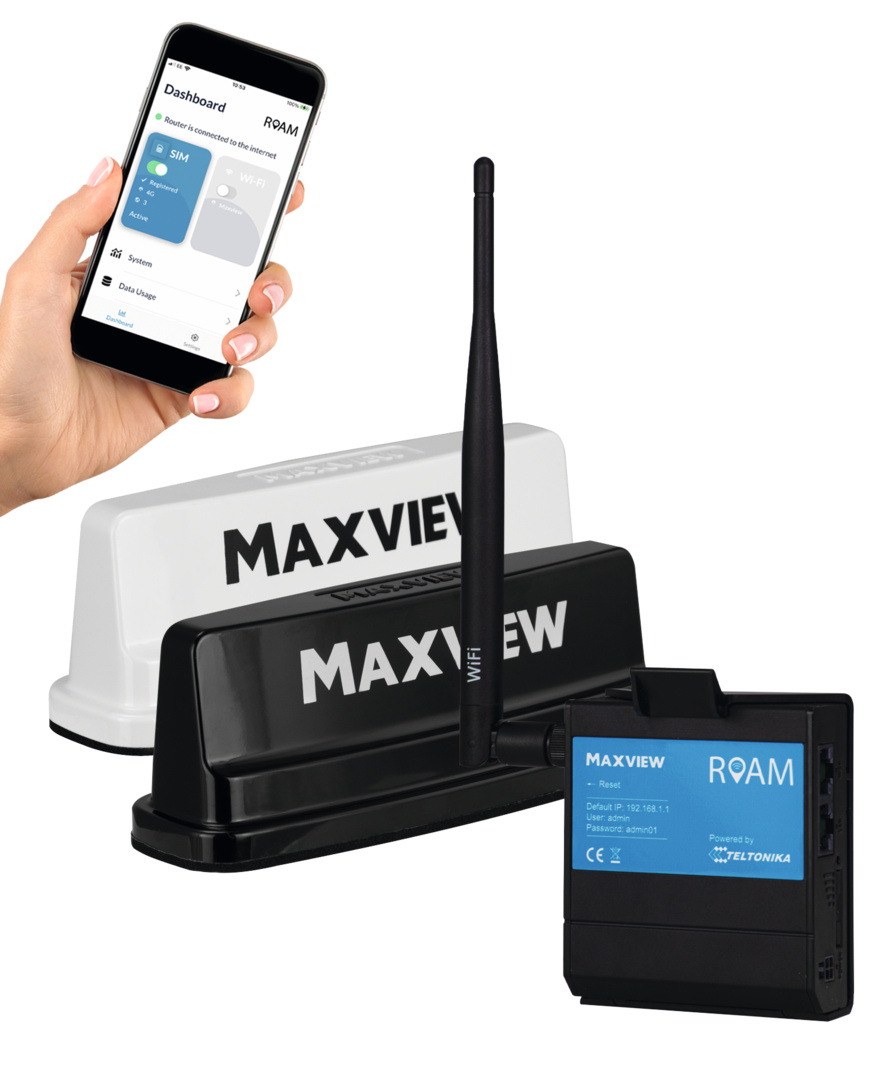 Maxview Roam Campervan schwarz