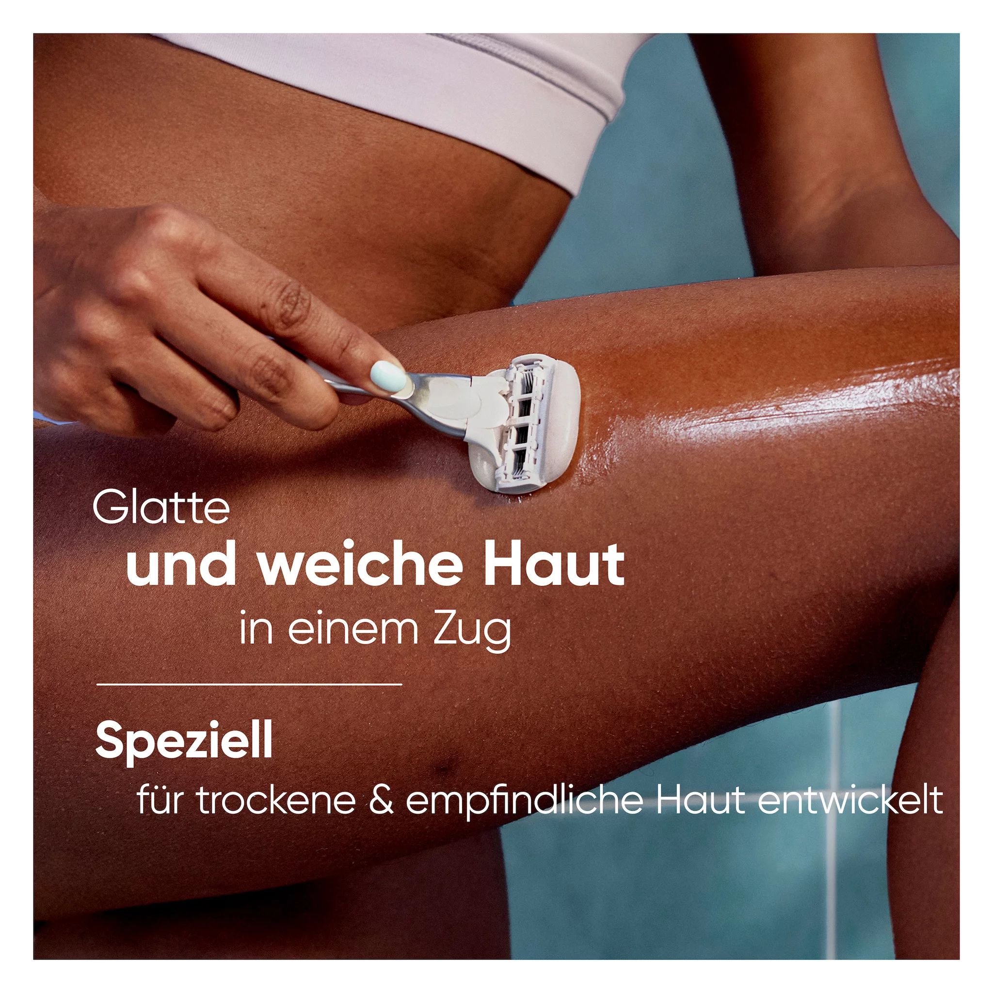 Gillette Venus Pro Comfortglide Sensitive Systemklingen 4er