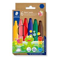 STAEDTLER Fasermaler Noris junior Jumbo 6er-Set