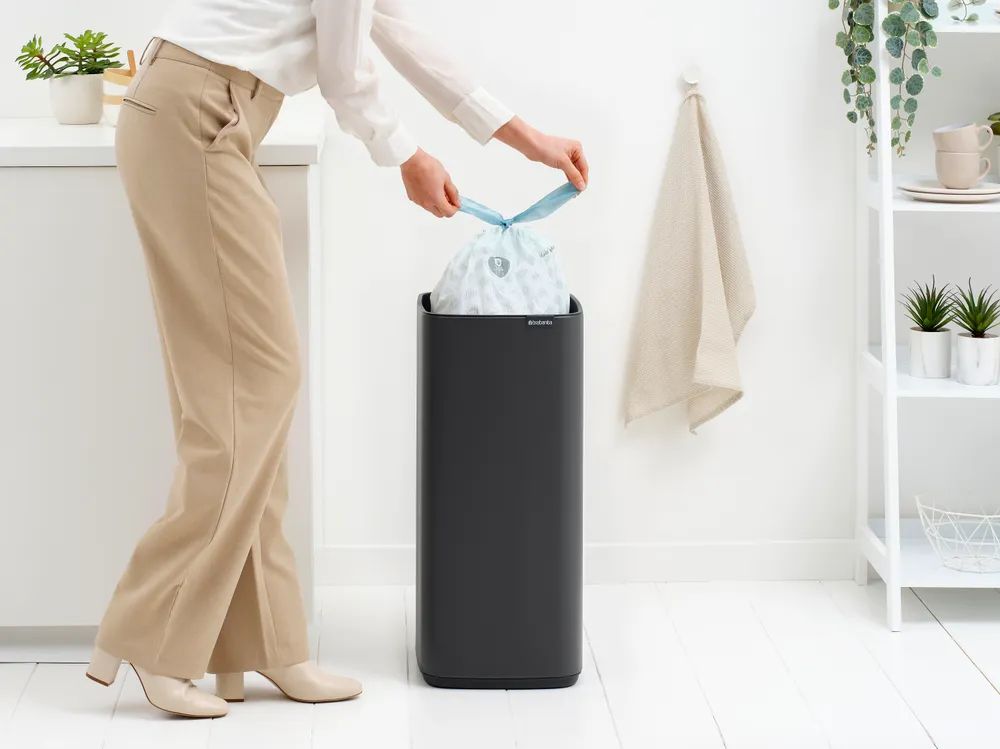 Brabantia Bo Touch Bin, 30L - Mineral Infinite Grey