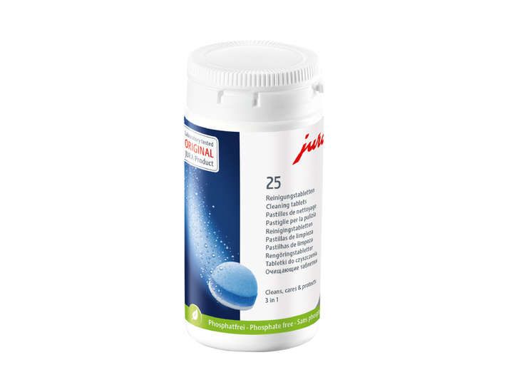 Jura 3-Phasen-Reinigungstabletten, 25er Dose