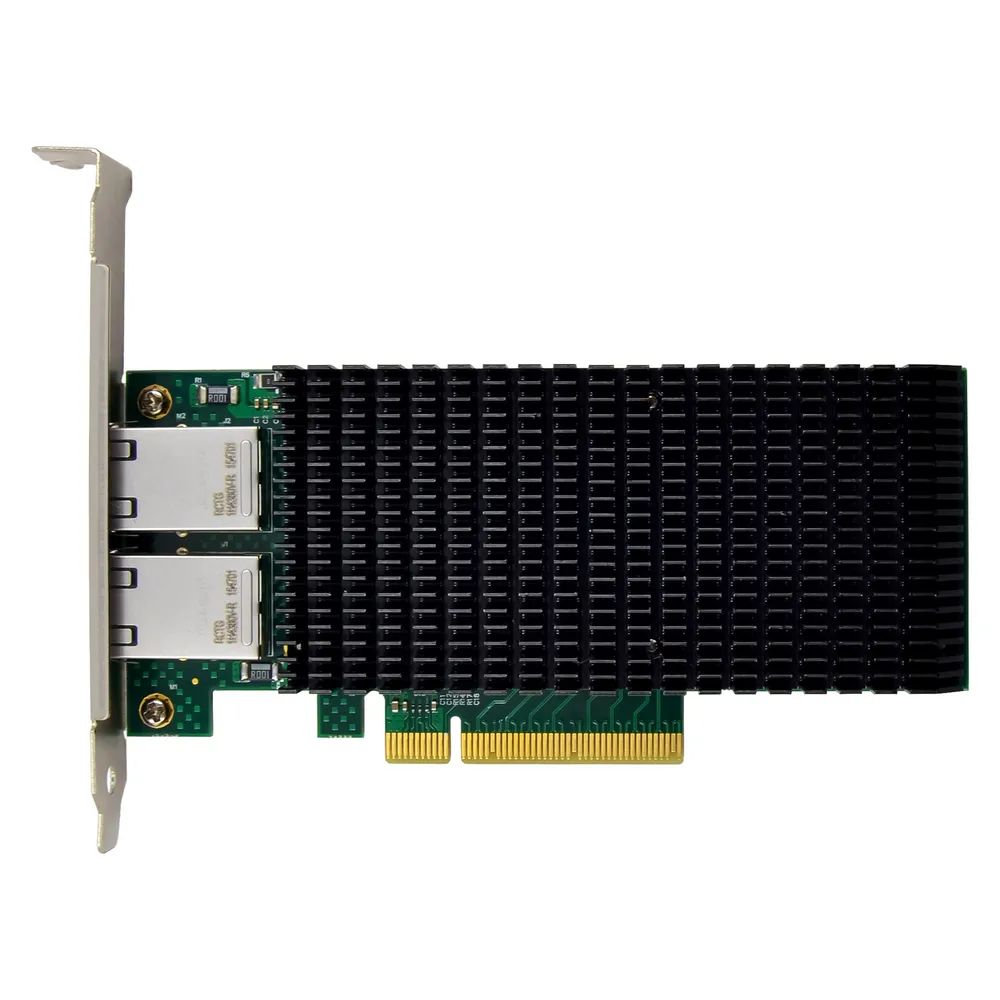 InLine Dual 10-Gigabit Netzwerkkarte - 2x RJ45 10Gb/s - PCIe x8